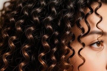 Hair Types & Textures curly hair ringlets definition