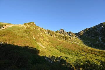 Climbing Mt. Kiso-Komagatake, Nagano, Japan