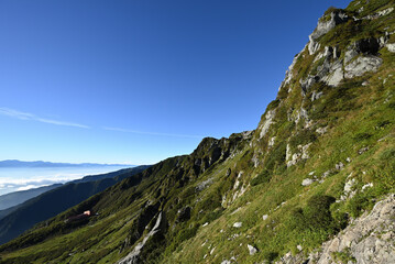 Climbing Mt. Kiso-Komagatake, Nagano, Japan