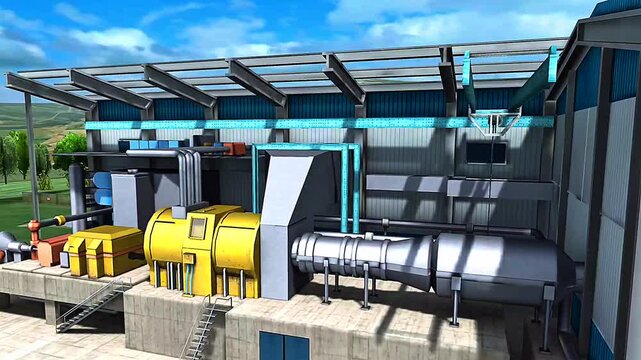 Thermal power station units