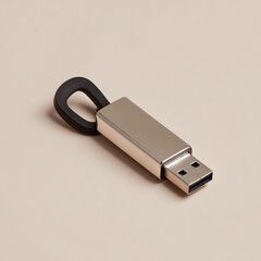 Sleek Metallic USB Flash Drive Memory Stick Data Storage Device