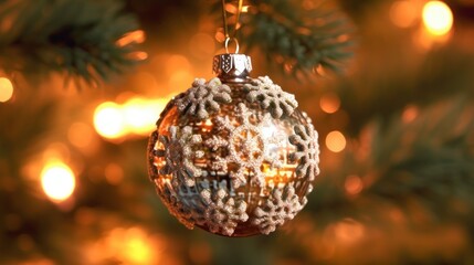 Colorful christmas ornaments on bokeh background. Christmas Baubles. Christmas. Merry Christmas Concept. Happy New Year Concept.