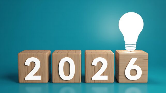 Precision in planning Hand sets a compass block, illustrating clear direction, strategic choices, and successful future navigation