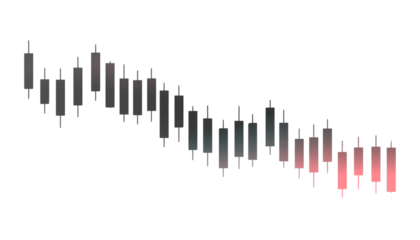 Dynamic stock market trend chart showing upward growth for financial investment success, ideal for business analysis, finance reports and data visualization projects