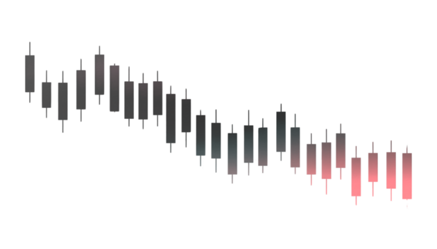 Dynamic stock market trend chart showing upward growth for financial investment success, ideal for business analysis, finance reports and data visualization projects