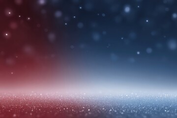 Obraz premium Chilly hues with sparkling effects, Frosted tones intertwined with shimmering snow particles