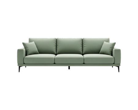 sofa isolated on transparent background