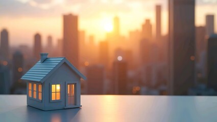 Real Estate Investment or Urban Housing Concept