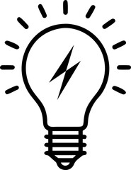 light bulb vector illustration