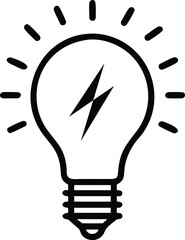 light bulb vector illustration