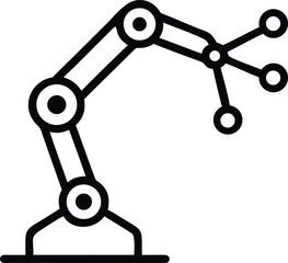 Robotic arm and ai system illustrations