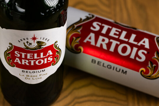 Stella Artois Beer Bottle and Can Global Keywords