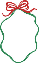 Christmas Frame, Festive Decoration