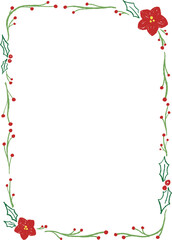 Christmas Frame, Festive Decoration
