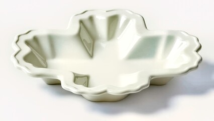 Close up of White Plate Artifacts