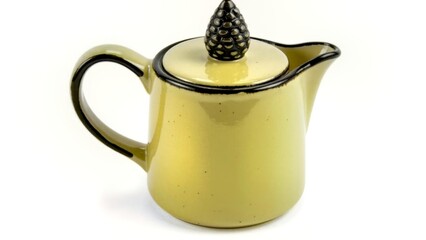 Close up of Yellow Pot Artifacts