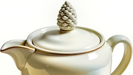 Close up of White Pot Artifacts