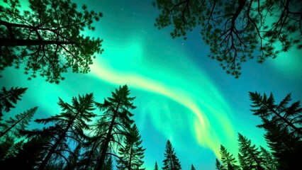Natural close-up of Aurora Forest