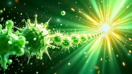 A close-up of dazzling art