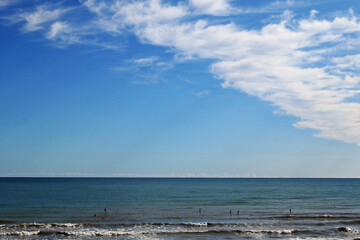View of the Mediterranean Sea