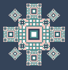 Tiles pattern vector