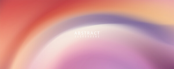 Abstract art featuring smooth fluid waves in blue and magenta hues with warm light reflections. Ideal for wallpapers, prints, and stylish modern compositions.