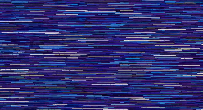 Abstract horizontal lines pattern in shades of blue and purple background