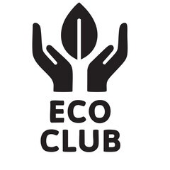 Eco Club hands & leaf logo