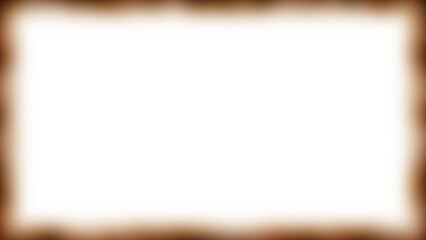 Modern RGB Split Frame Border | Digital Glitch Effect Template with Brown Gradient Background
