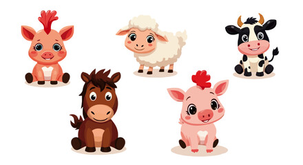 Cheerful Orange Fox Waving Illustration