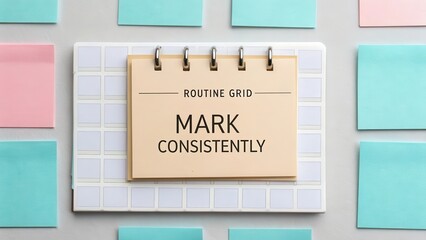 Reminder Note on Routine Grid for Consistent Marking Strategies