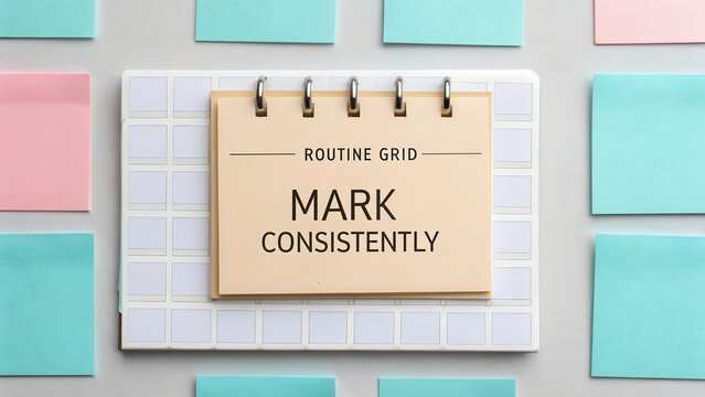 Reminder Note on Routine Grid for Consistent Marking Strategies