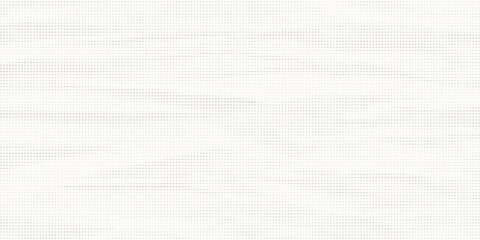 White wrinkled paper texture. Vector halftone pixelated manga background. Light beige neutral color dots bg. Grungy urban backdrop. Wide horizontal duotone banner. Crumpled punk collage template