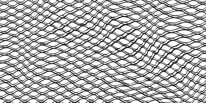 Mesh texture for fishing nets. Seamless pattern for sportswear or soccer goal, volleyball net, basketball hoop, hockey, athletics. Abstract net background for sports, eps10