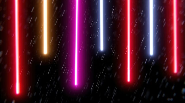 Close-up of warm glowing string lights against a solid black background, creating a bright, festive, and elegant lighting effect.