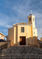 Fototapeta premium San Roque church, in Hellín village, Albacete (Spain) 
