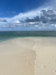 Maldives Paradise Island with Beach Swing and Loungers