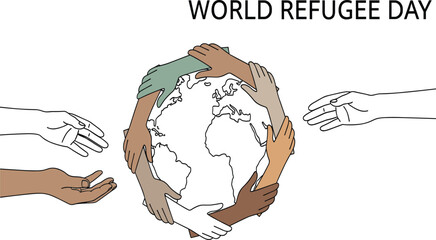 World Refugee Day 2025: Standing Together for Hope, Rights, and Dignity