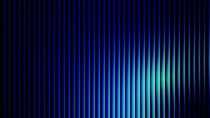 Obraz premium abstract dark blue vertical lines with bright aqua light spot background