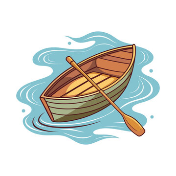 A boat logo design