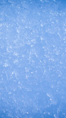 blue ice with visible details. interesting background