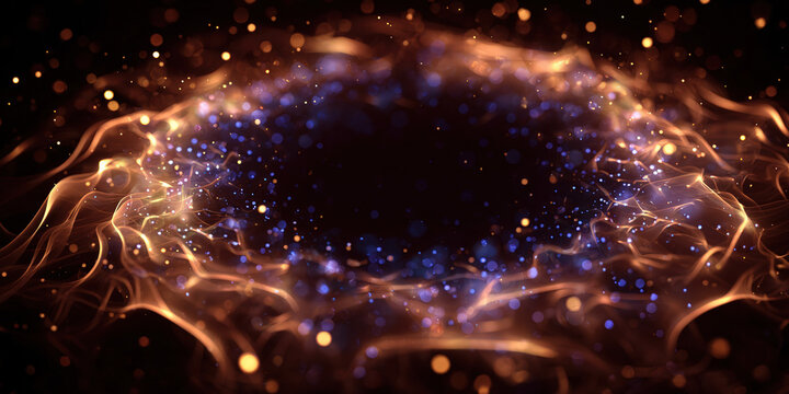 Cosmic Vortex of Energy and Light

