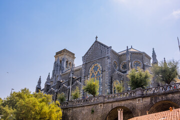 L'église Sainte-Eugénie Biarritz au pays Basque en France