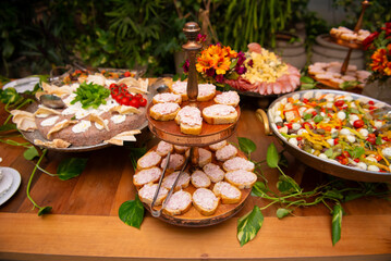 Pratos de Buffet Brasileiro