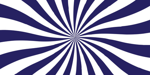 Sunburst Modern retro vintage sunrise sunbeam element spiral striped. Spiral starburst and striped pattern abstract geometric retro sunrays line wavy texture.	