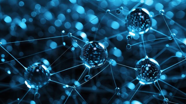 Innovative molecular technology  exploring scientific structures with a digital overlay concept