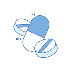 Pills vector icon