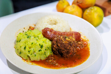 Food from the Peruvian jungle, delicious and traditional Peruvian food