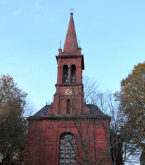 Protestant City Church Frankfurt Main Germany District Höchst Europe