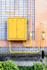 Gas distribution point